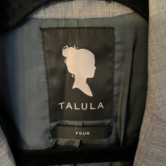 Aritzia (Talula) Blazer, Grey, Size 4 - Picture 5 of 6